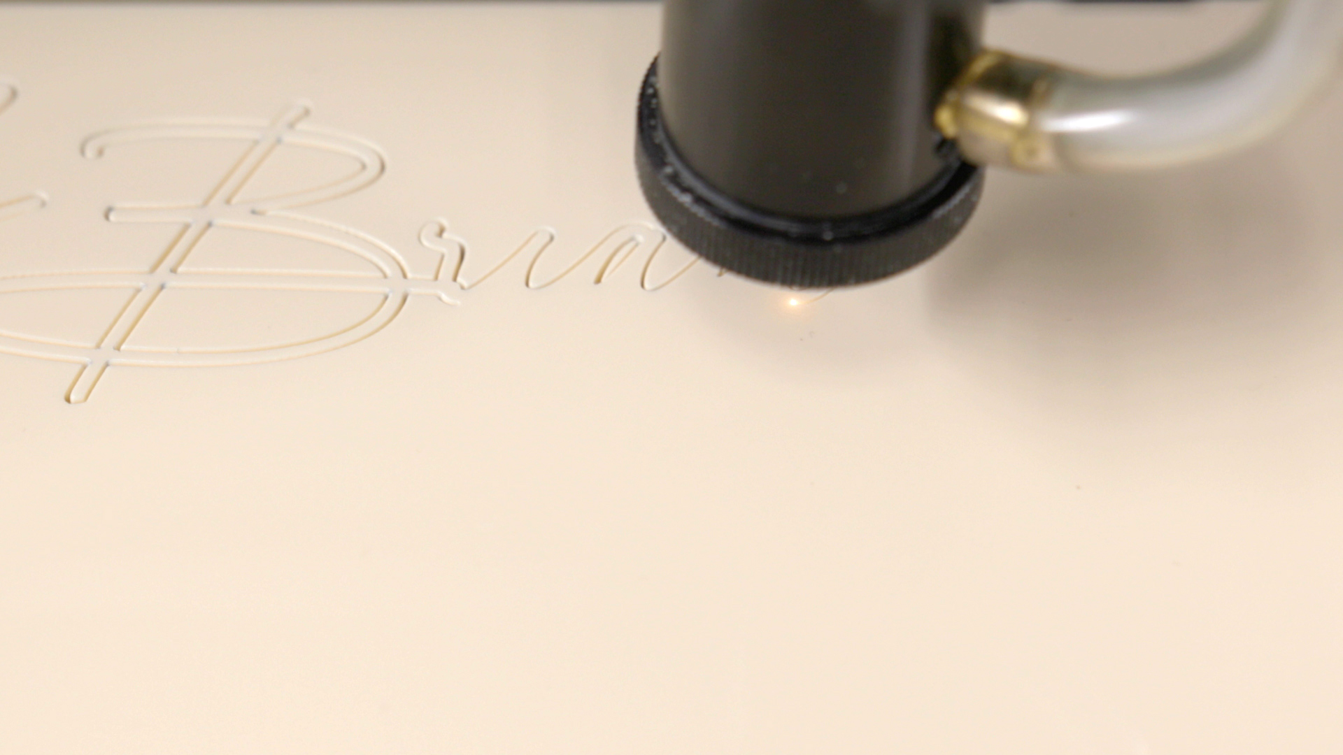 adhesive backing on acrylic